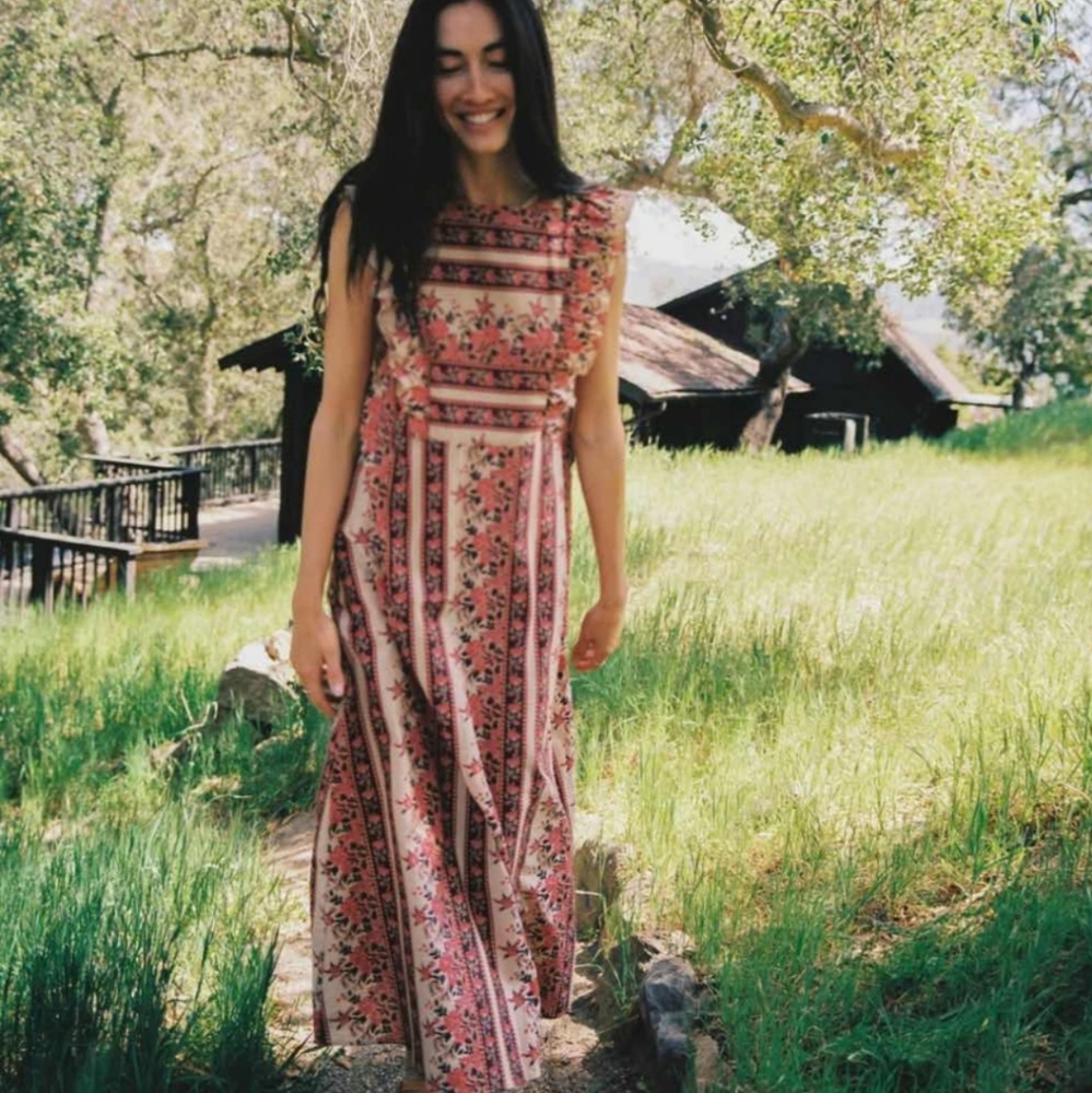 Christy Dawn "the Jessa dress" in blooming garden